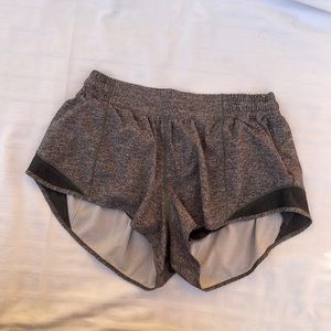 Lululemon Gray Running Shorts Size 8